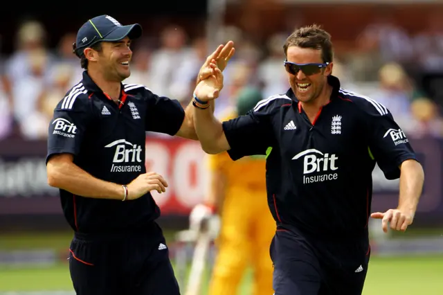 James Anderson and Graeme Swann