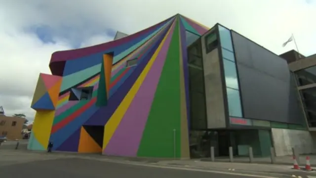 Towner Gallery mural