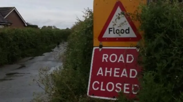 Flood sign