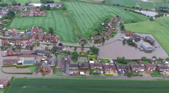 Flooding in Wainfleet