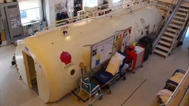 A Hyperbaric chamber in Plymouth