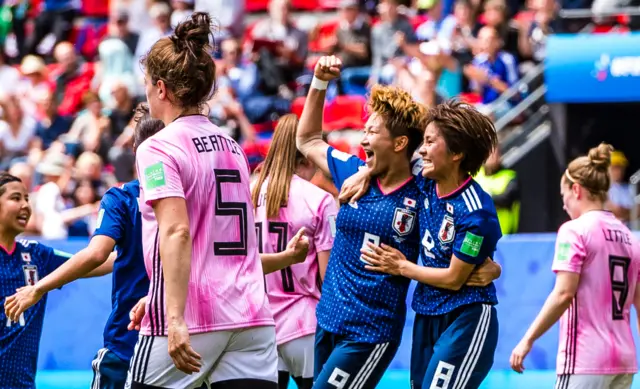 Japan beat Scotland 2-1 in Rennes