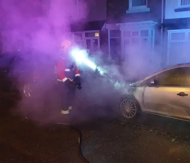 Car fire