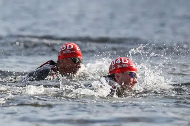 Triathlon in Nottingham in 2017