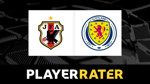 Japan Scotland player rater