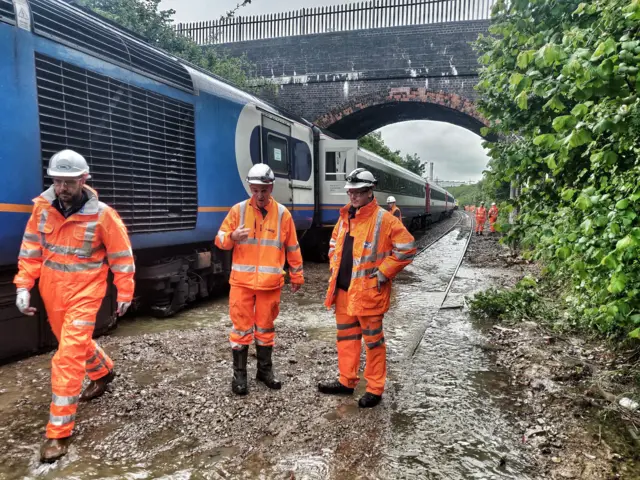 Croby landslip