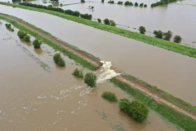 River Steeping breach