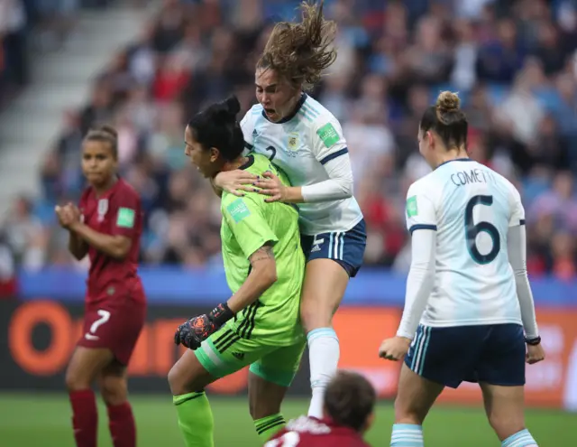 Argentina celebrate