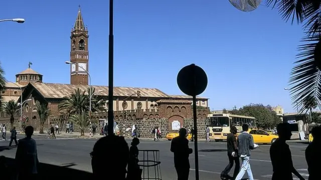 Catholic cathedral in Asmara