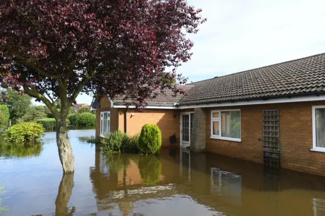 Flooding in Wainfleet