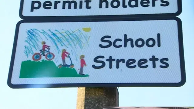 School Streets sign