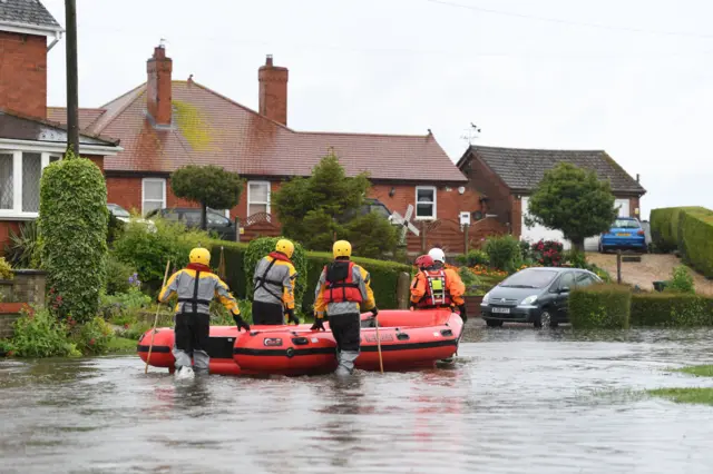 Flooding response