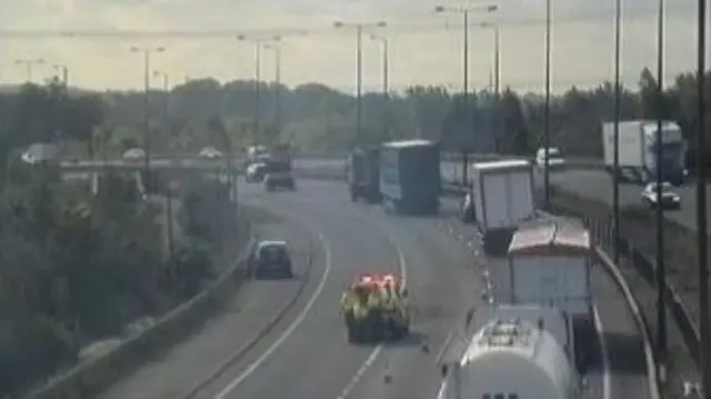 A50 fuel spill