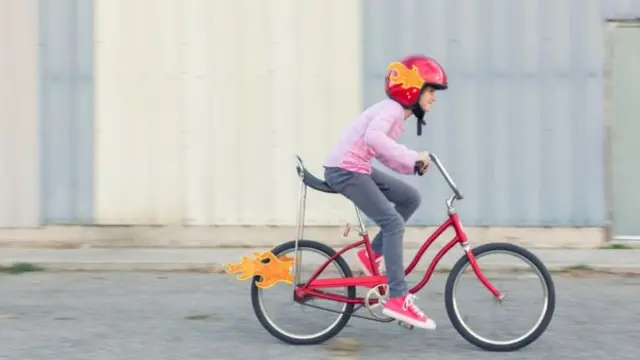 Young cyclist