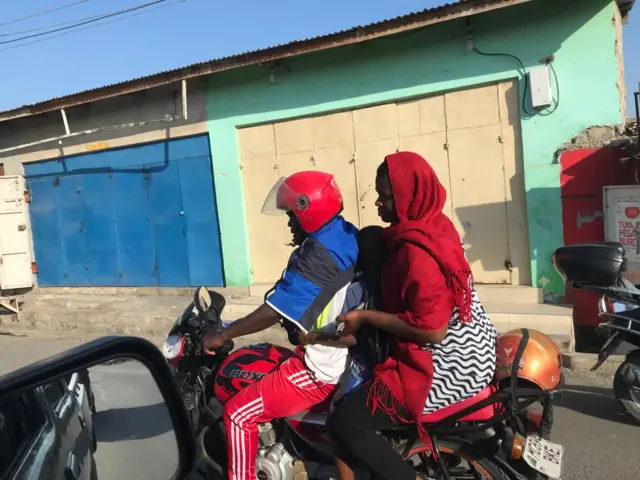 Boda boda driver