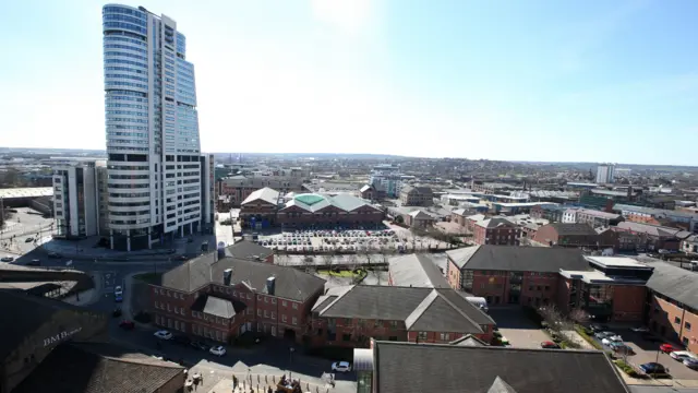 A general view of Leeds