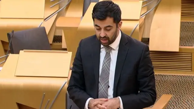 Justice Secretary Humza Yousaf