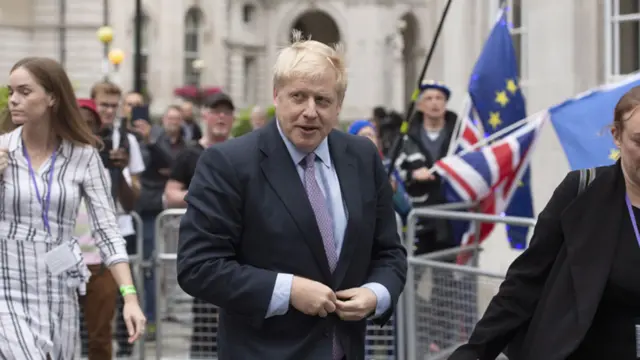 Boris Johnson at the BBC