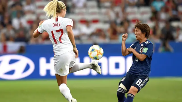 Japan 0-1 England