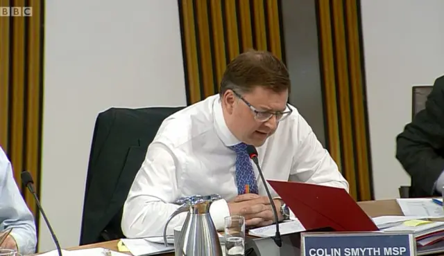 Labour MSP Colin Smyth