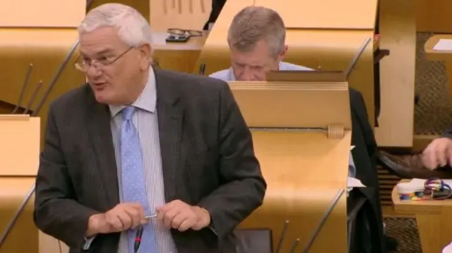 Lib Dem MSP Mike Rumbles