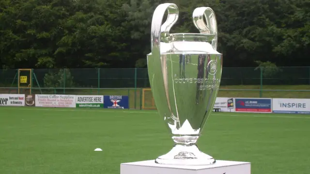 Champions League trophy