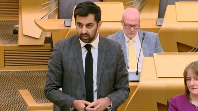 Justice Secretary Humza Yousaf