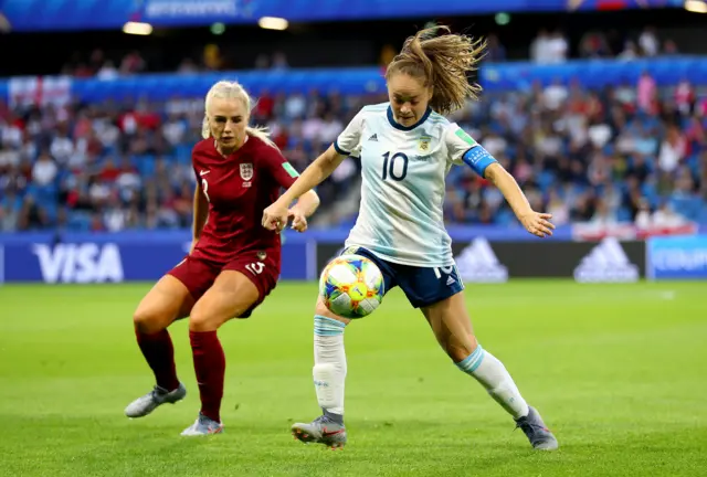 Estefania Banini is the player that makes Argentina tick