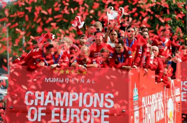 Liverpool victory parade