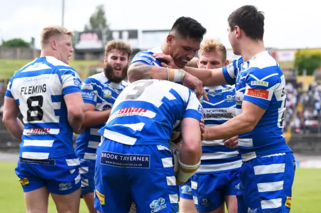 Steve Tyrer and team celebrate