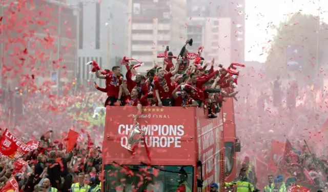 Liverpool FC victory parade