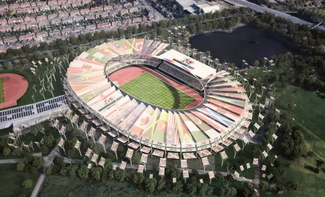 Athletics stadium