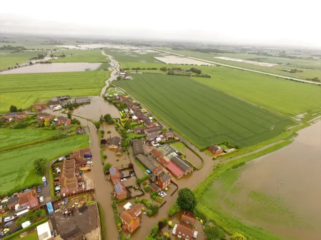 Flood-hit Wainfleet