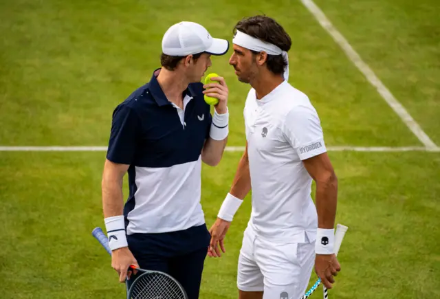 Murray and Lopez talk tactics