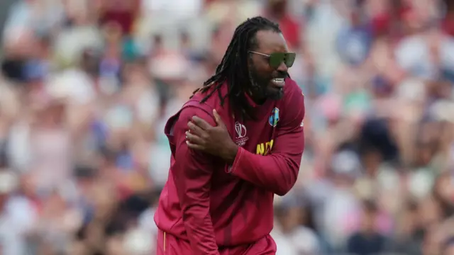 West Indies' Chris Gayle