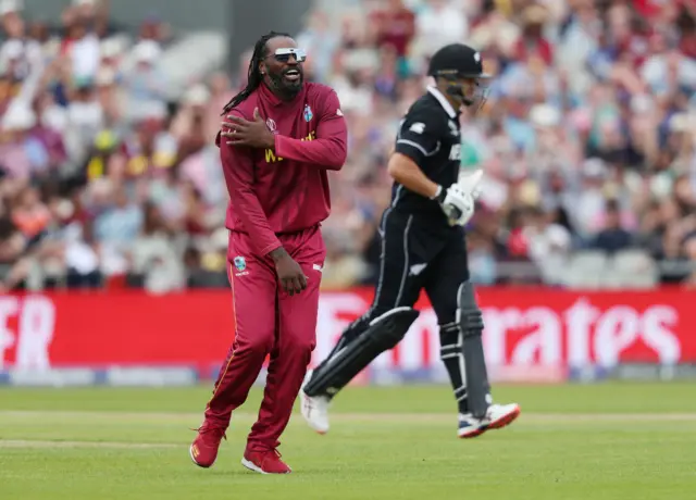 West Indies' Chris Gayle