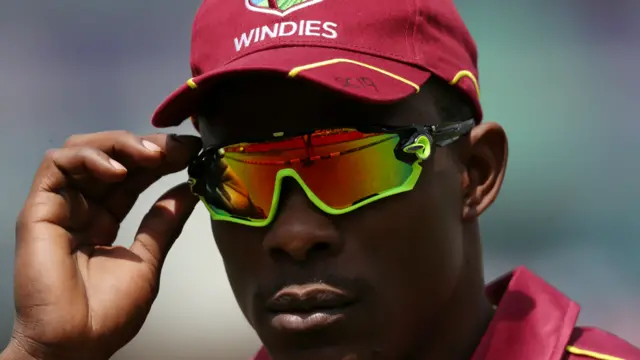 West Indies' Sheldon Cottrell