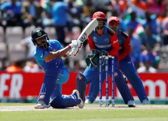 Kedar Jadhav in action