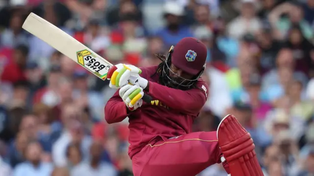 West Indies' Chris Gayle