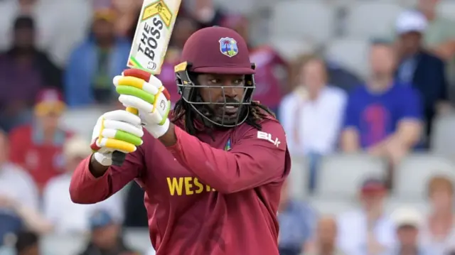 West Indies' Chris Gayle