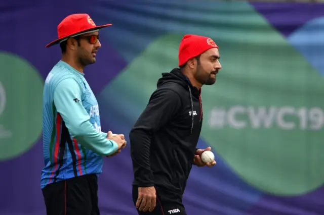 Rashid Khan and Mohammad Nabi