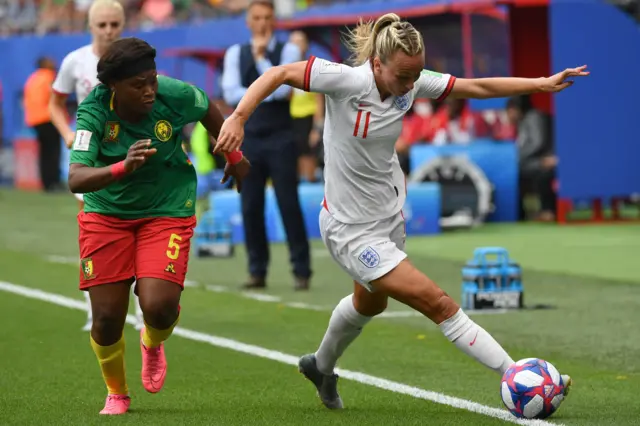 Augustine Ejangue and Toni Duggan