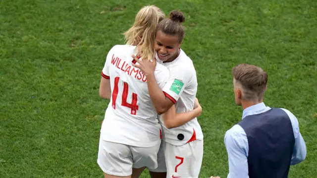 Nikita Parris and Leah Williamson