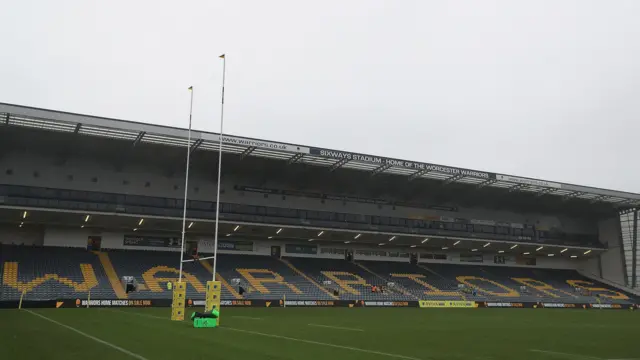 General view of Worcester's Sixways stadium