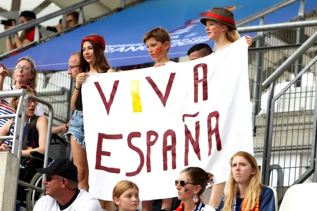 Spain fans