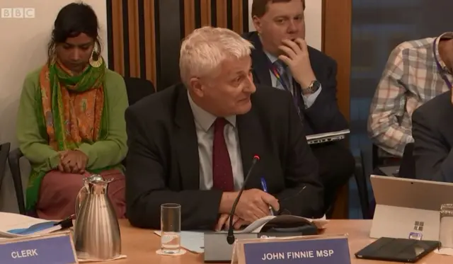 Former senior police officer John Finnie