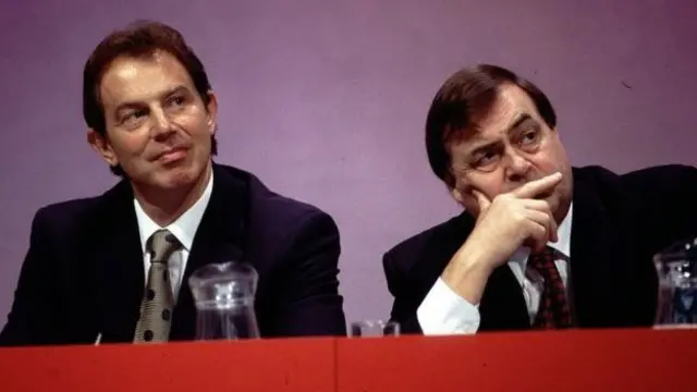 Tony Blair and John Prescott