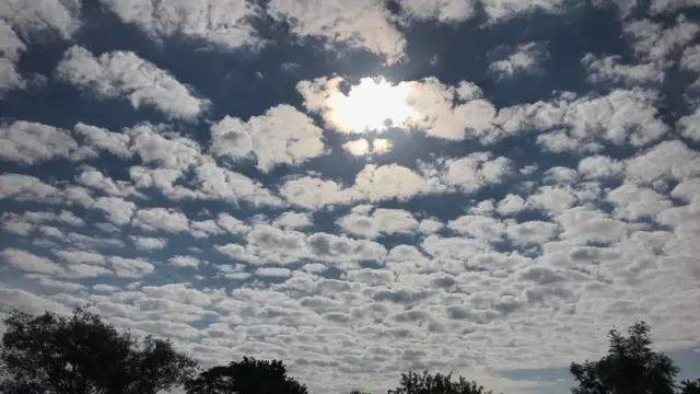 Clouds above Braunstone