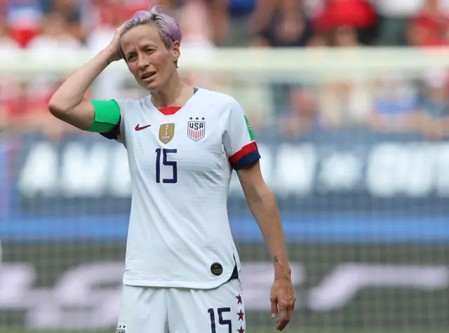 Megan Rapinoe of USA