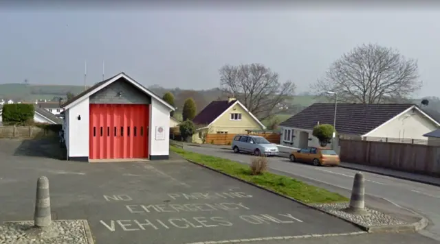 Colyton fire station